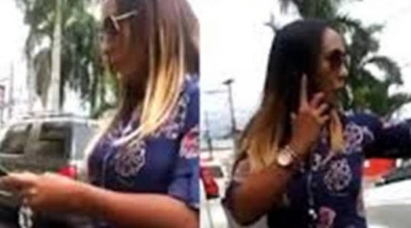 Mujer discute con agente Digesett por transitar en vehículo sin placa