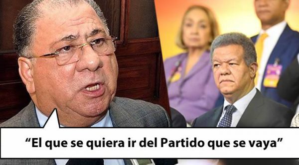 Monchy Fadul sobre posible salida de Leonel del PLD