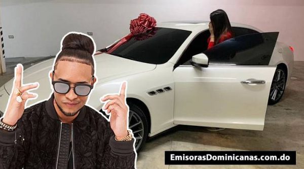 Mozart la Para sorprende a Dalisa Alegria con un Maserati