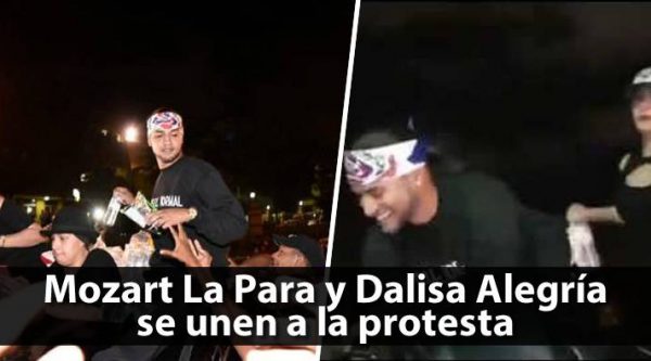 Video: Mozart La Para y Dalisa Alegría se unen a la protesta