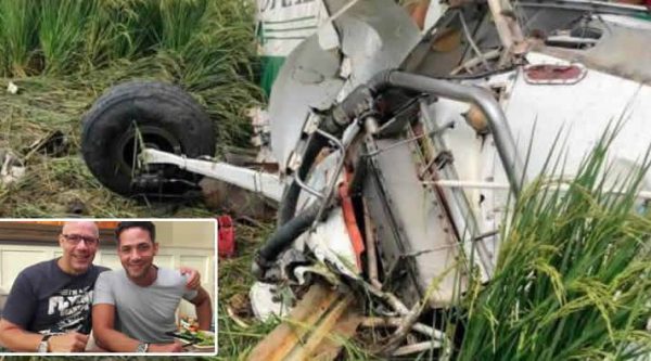 Piloto fallecido en accidente aéreo era hermano de Sergio Carlo