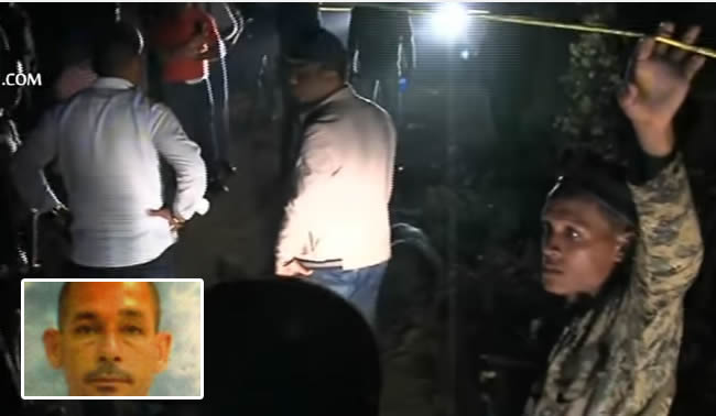 Video: Muerte del sospecho de matar locutores en San Pedro Macorís