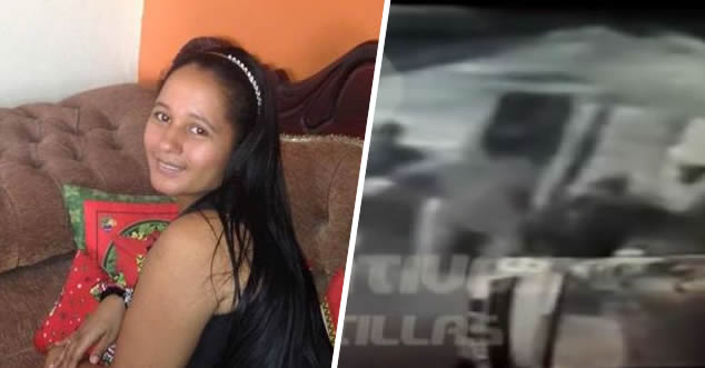 Video: momento en que hombre mata ex-pareja en Santiago