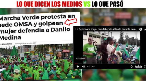 Video la mujer que habló a favor de Danilo en la Marcha verde