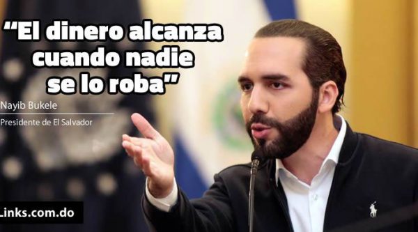 Nayib Bukele: ‘Si alguien llega a robar un centavo yo mismo lo meto preso’