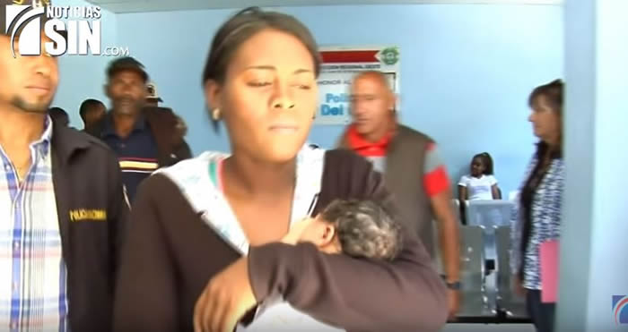 Encuentran niña que fue robada del hospital de San Juan de la Maguana