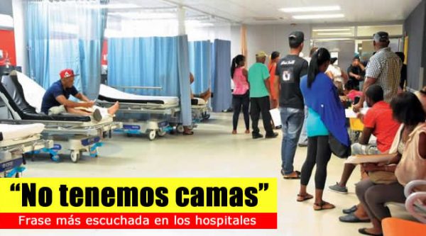 Drama en las emergencias de los hospitales de RD