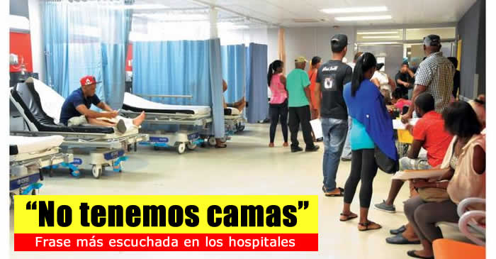Drama en las emergencias de los hospitales de RD