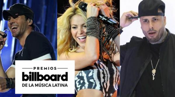 imagen nominados premios billboard 2017 musica latina
