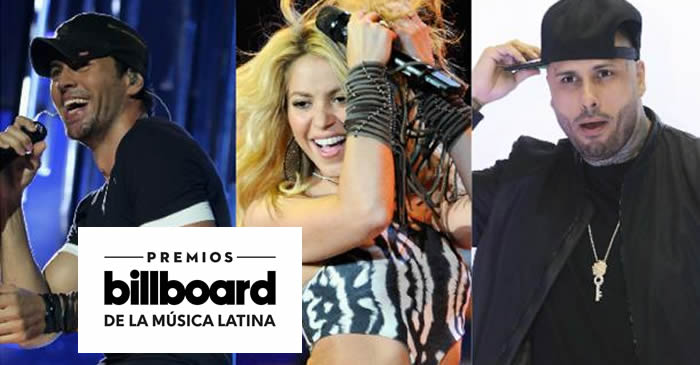 Nominados a los Premios Billboard 2017 de la Música Latina