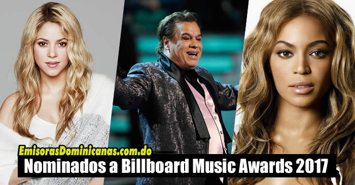 Nominados a Billboard Music Awards 2017