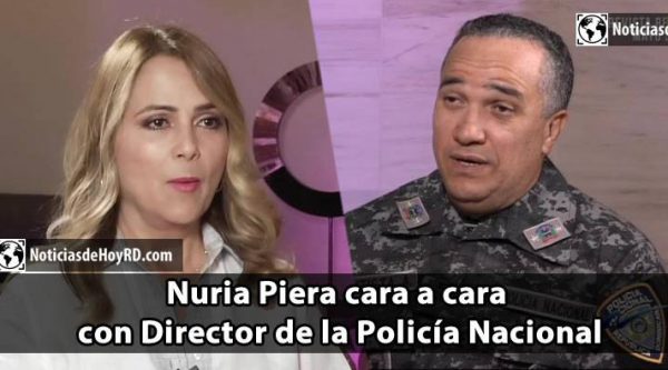 Nuria Piera entrevista a Ney Aldrín Bautista jefe de la policía