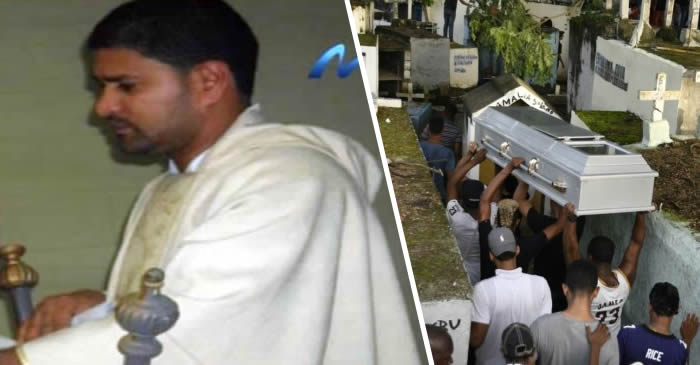 Sacerdote Elvis Taveras Durán ofició misa luego de matar joven