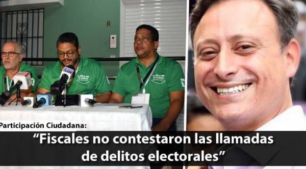 Participación Ciudadana dice fiscales no contestaron 72% de las llamadas de delitos electorales