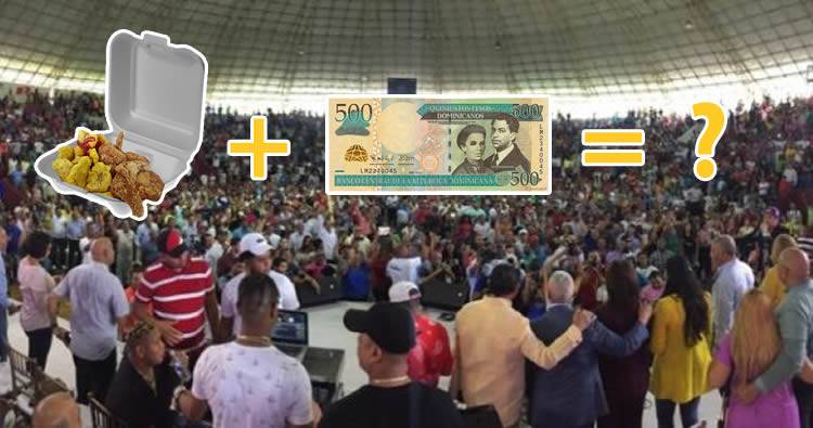 500 pesos, transporte y amenazas a empleados públicos llenan acto apoyo a Danilo Medina