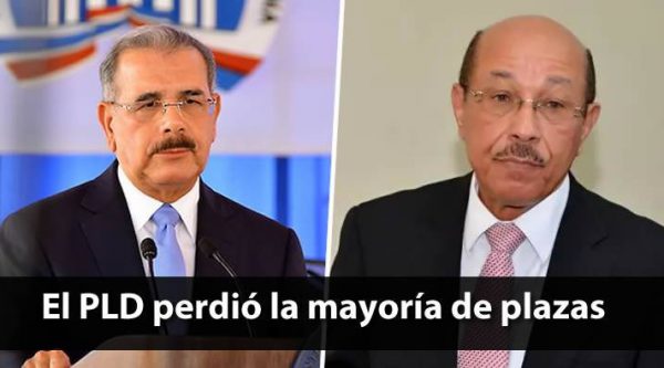 El PLD sacó 784 mil votos menos ahora que en las primarias