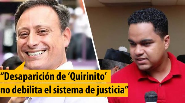 Procurador dice que la desaparición de «Quirinito» no debilita el sistema de justicia