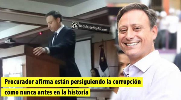 Video: Procurador dice que están persiguiendo la corrupción como nunca antes en la historia