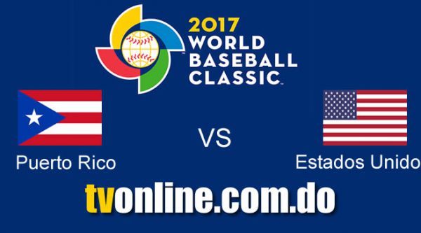 Puerto Rico vs Estados Unidos online, Juego Final Clásico Mundial de Baseball 2017