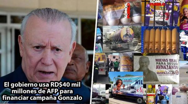 Alburquerque denuncia gobierno usa RD$40 mil millones de AFP para financiar campaña Gonzalo