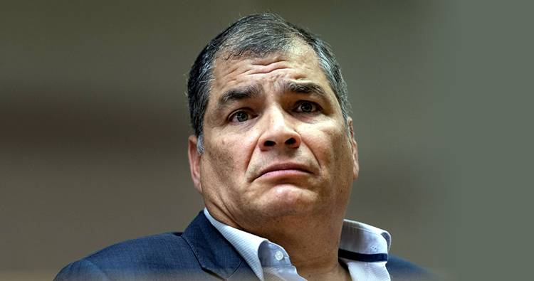 Juez de Ecuador ordena la captura de Rafael Correa y otros imputados de corrupción
