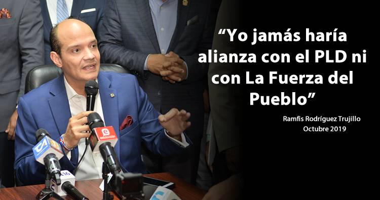 Ramfis Trujillo asegura jamás haría alianza con PLD ni con La Fuerza del Pueblo