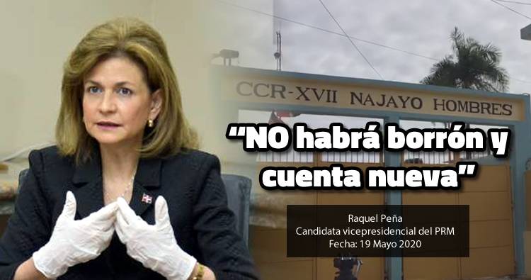 Raquel Peña: «no habrá borrón y cuenta nueva»