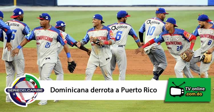 República Dominicana le gana a Puerto Rico – Serie del Caribe 2019