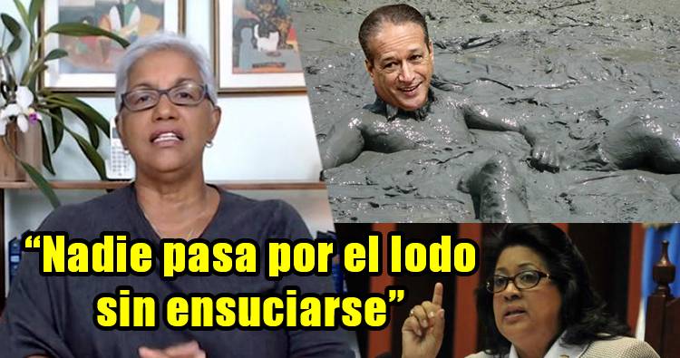 Video: Altagracia Salazar a Reinaldo Pared: «Nadie pasa por el lodo sin ensuciarse»