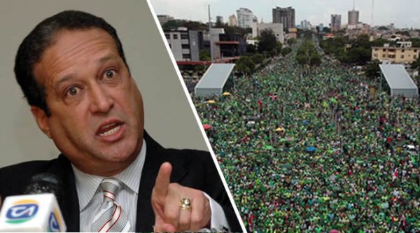 Reinaldo Pared Pérez dice al movimiento verde que si tienen pruebas que lo sometan a la justicia