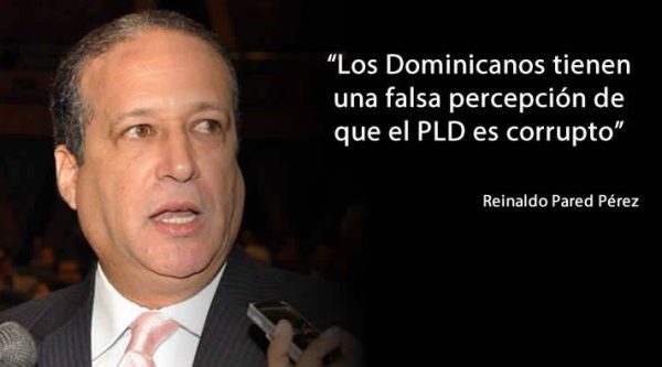 imagen reinaldo pared perez dominicanos piensasn que el pld es corrupto