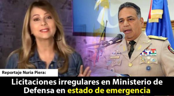 Video Nuria: Licitaciones irregularidades en la compra de Emergencia del Ministerio de Defensa