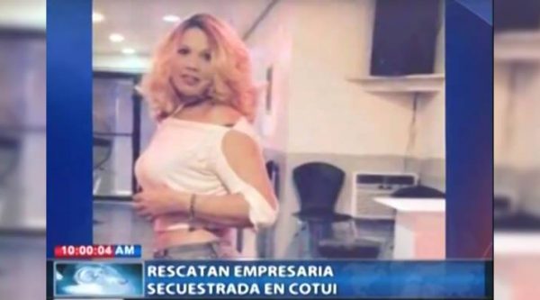 imagen rescatan duena de discote en cotui yocaira perez