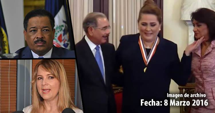 Roberto Rosario y Nuria Piera en defensa de Jatnna Tavárez por entrevista a Danilo Medina