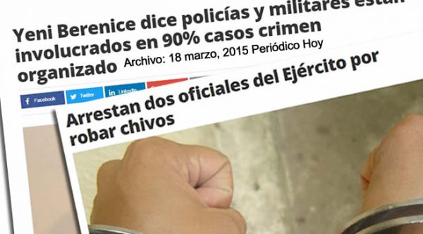 Arrestan dos oficiales del Ejército por robar chivos