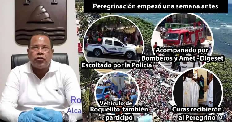 Alcalde de Puerto Plata a Salud Pública: Gobierno es el responsable de acto del Peregrino