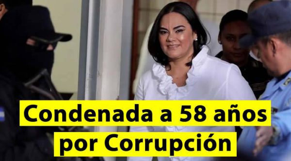 Condenan a 58 años de prisión a exprimera dama de Honduras acusada de corrupción