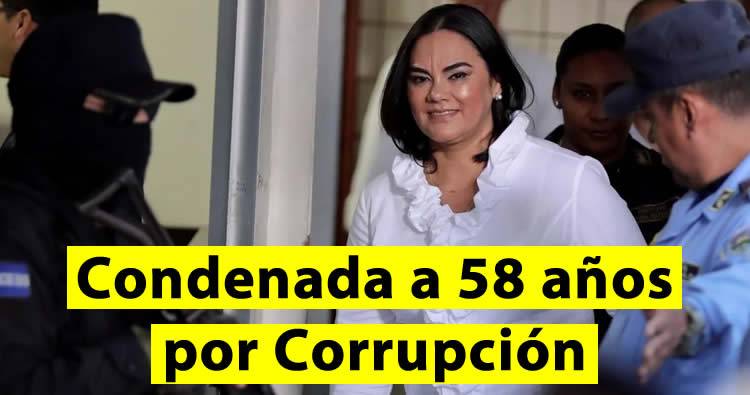 Condenan a 58 años de prisión a exprimera dama de Honduras acusada de corrupción