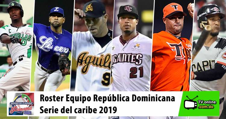 Roster de Jugadores RD en Serie del Caribe 2019 Panamá