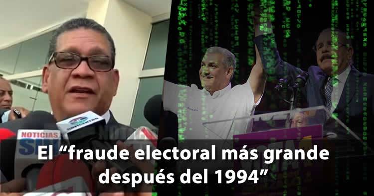 El “fraude electoral más grande después del 1994” califica Rubén Maldonado las primarias
