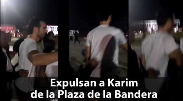 Video: Momento en que expulsan al Principe Karim Abu Naba’a de la Plaza de la Bandera