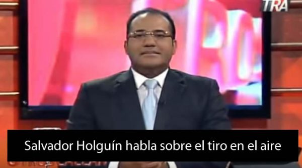 Video: Salvador Holguín habla sobre el supuesto tiro que se iba a dar en el aire