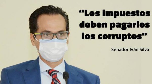 imagen senador ivan silva sobre los impuestos