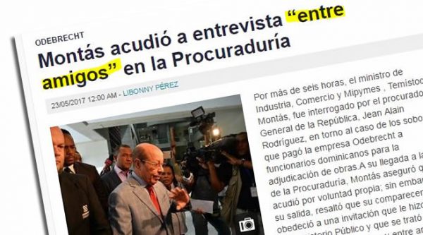 Temístocles Montás entrevista con el procurador Caso Odebrecht