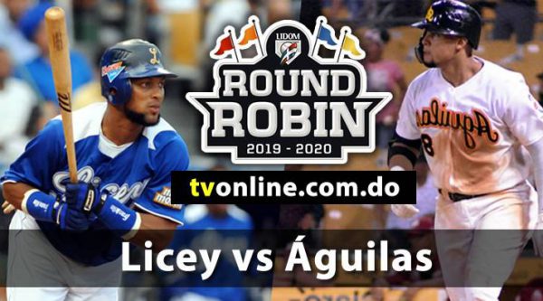 Tigres del Licey vs Águilas Cibaeñas en vivo | Round Robin 2019