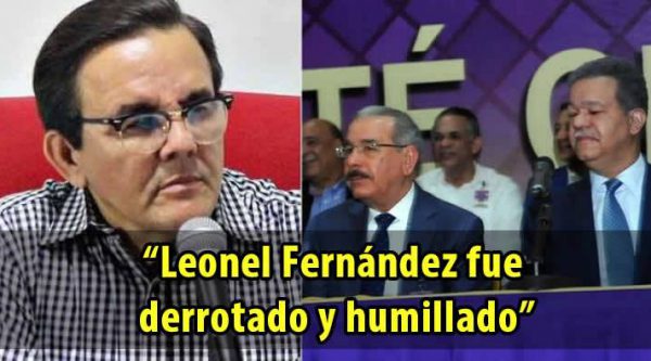 Tito Hernández afirma ‘Leonel Fernández fue derrotado y humillado’