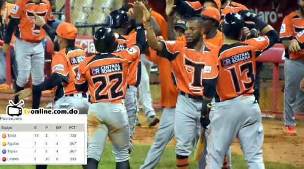 Toros avanzan a la Final; Tigres y Águilas empatan en segundo