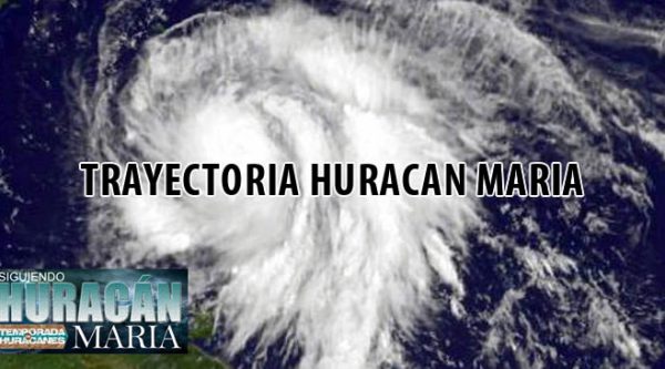 Trayectoria Huracán María