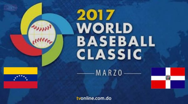 Venezuela vs Dominicana en vivo, Clásico Mundial de Béisbol 2017