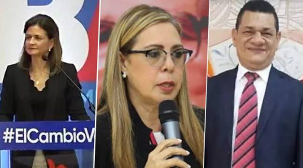 Abinader, Leonel y Guillermo Moreno eligen a sus vicepresidentes